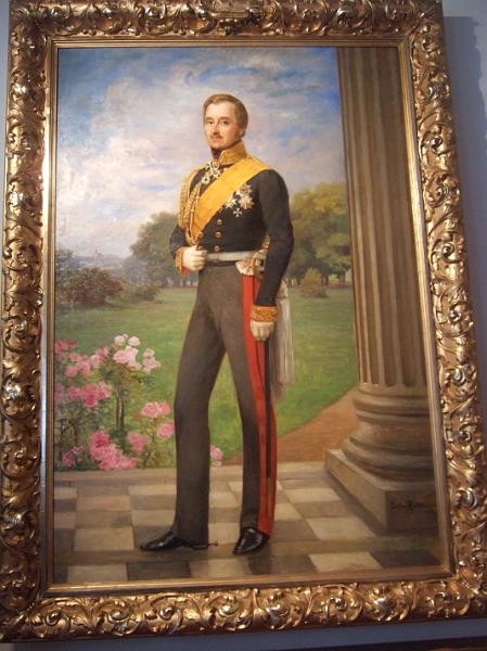 2009-08- (459).JPG - Der ehemalige Hausherr: Fürst Malte von Putbus